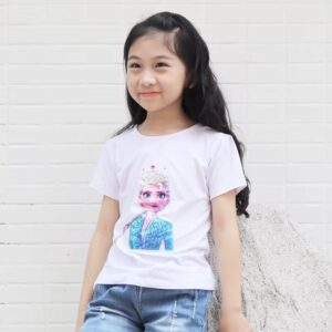 Girls Light up Cartoon Character T-shirt